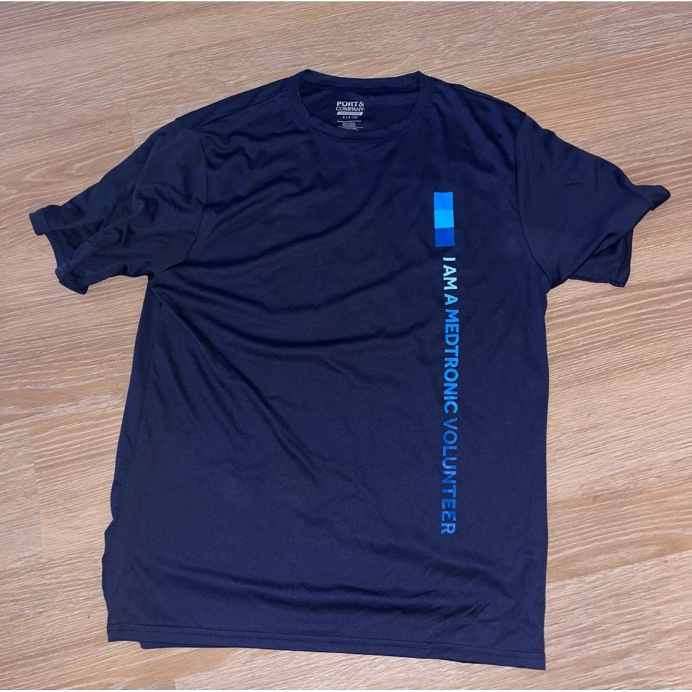 Medtronic Volunteer Blue And Navy Tshirt